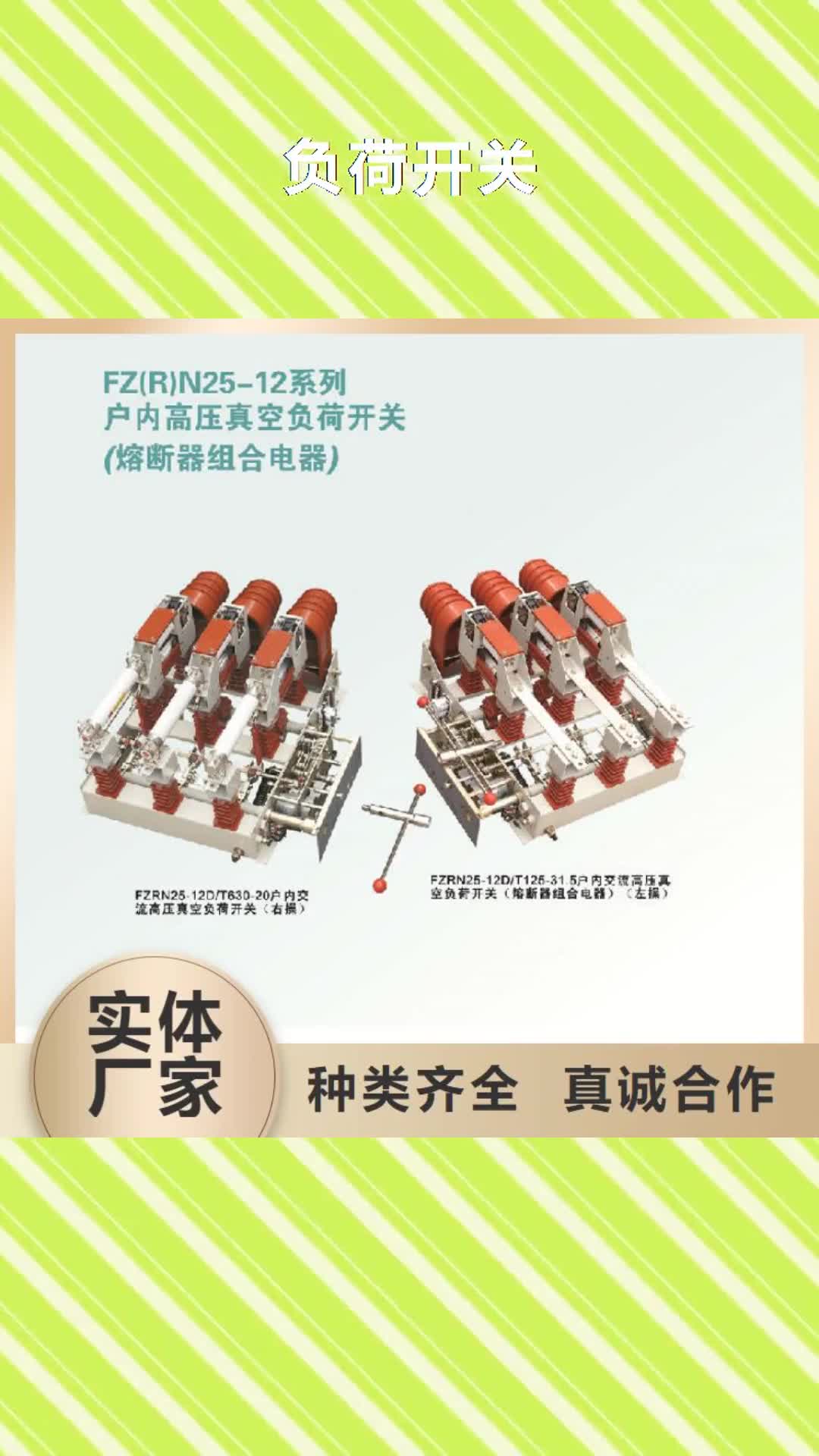文山负荷开关金属氧化物避雷器实体诚信经营