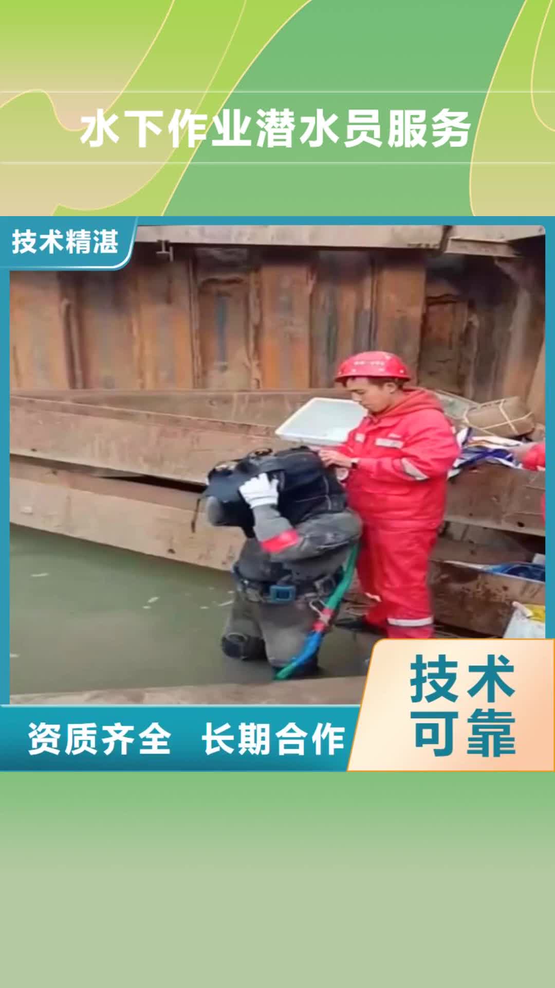 乐山水下作业潜水员服务模袋水下施工公司