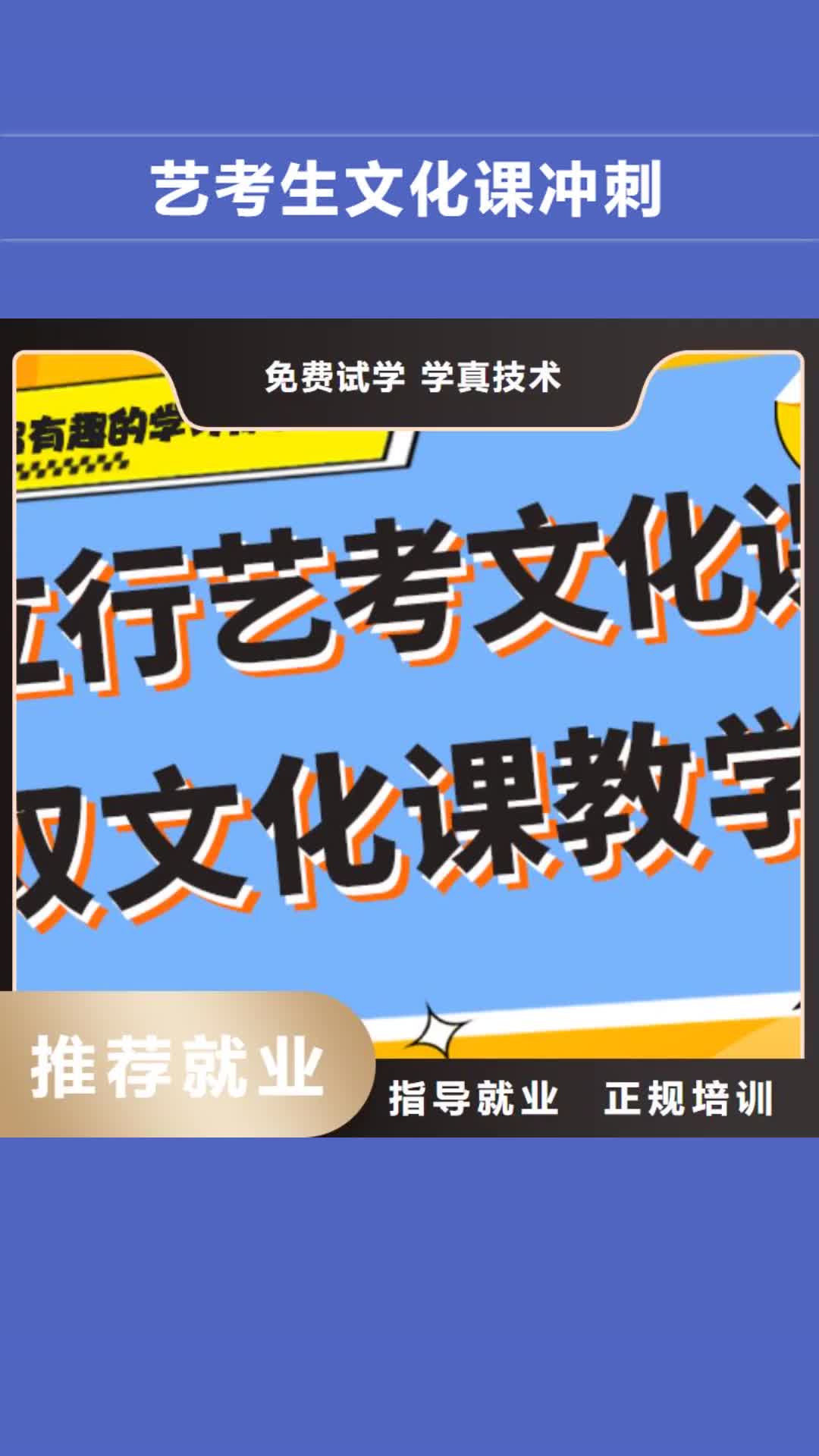 荆州 艺考生文化课冲刺正规学校